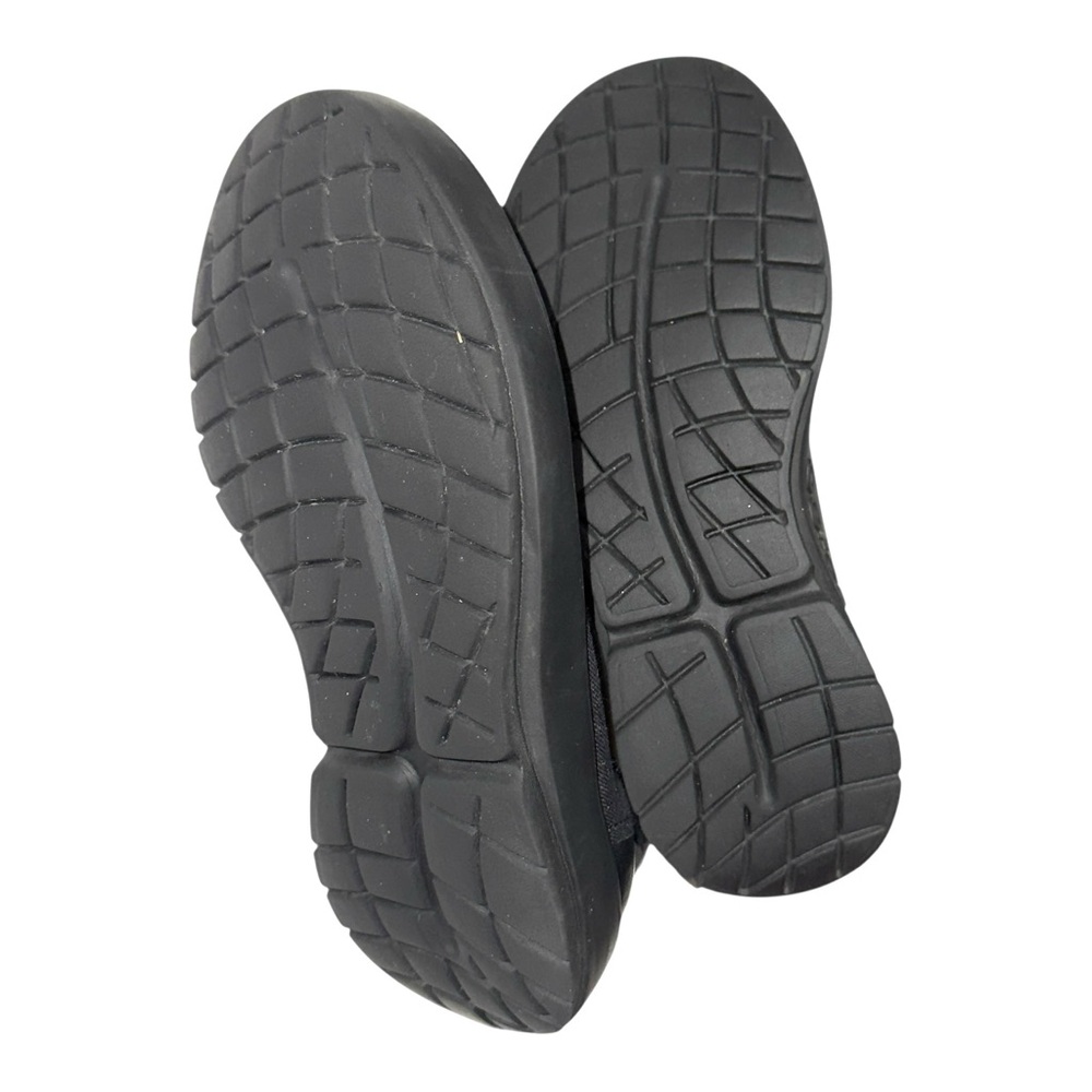 OOFOS OOmg eeZee Womens Sz 7 Black Low Recovery Shoes Sneaker Slip On Minimalist - Picture 6 of 13